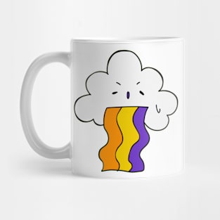 Rainbow cloud Mug